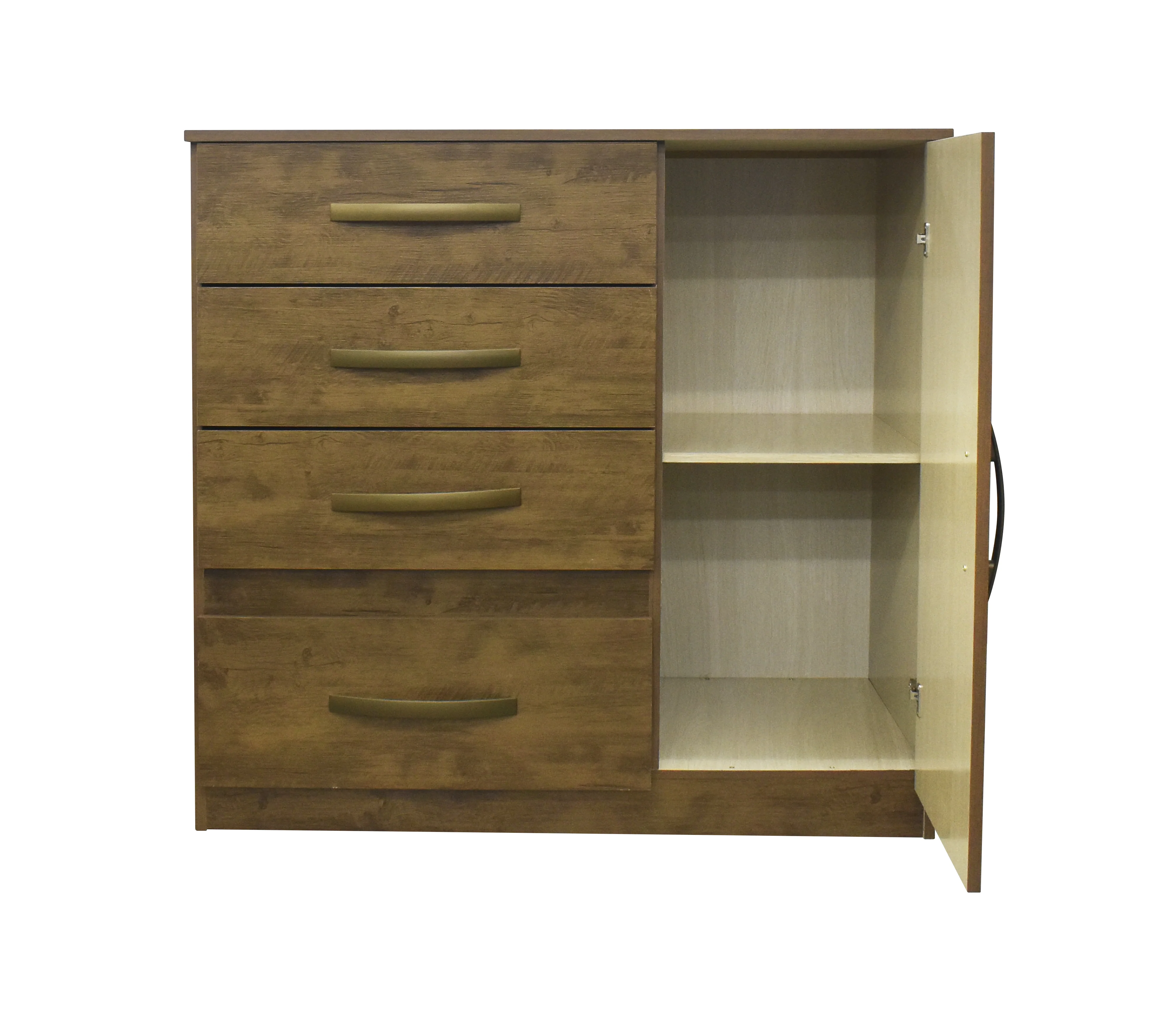 Gavetero 707381.4 venus 4 gavetas castaño/avela Dj Muebles - Image 3