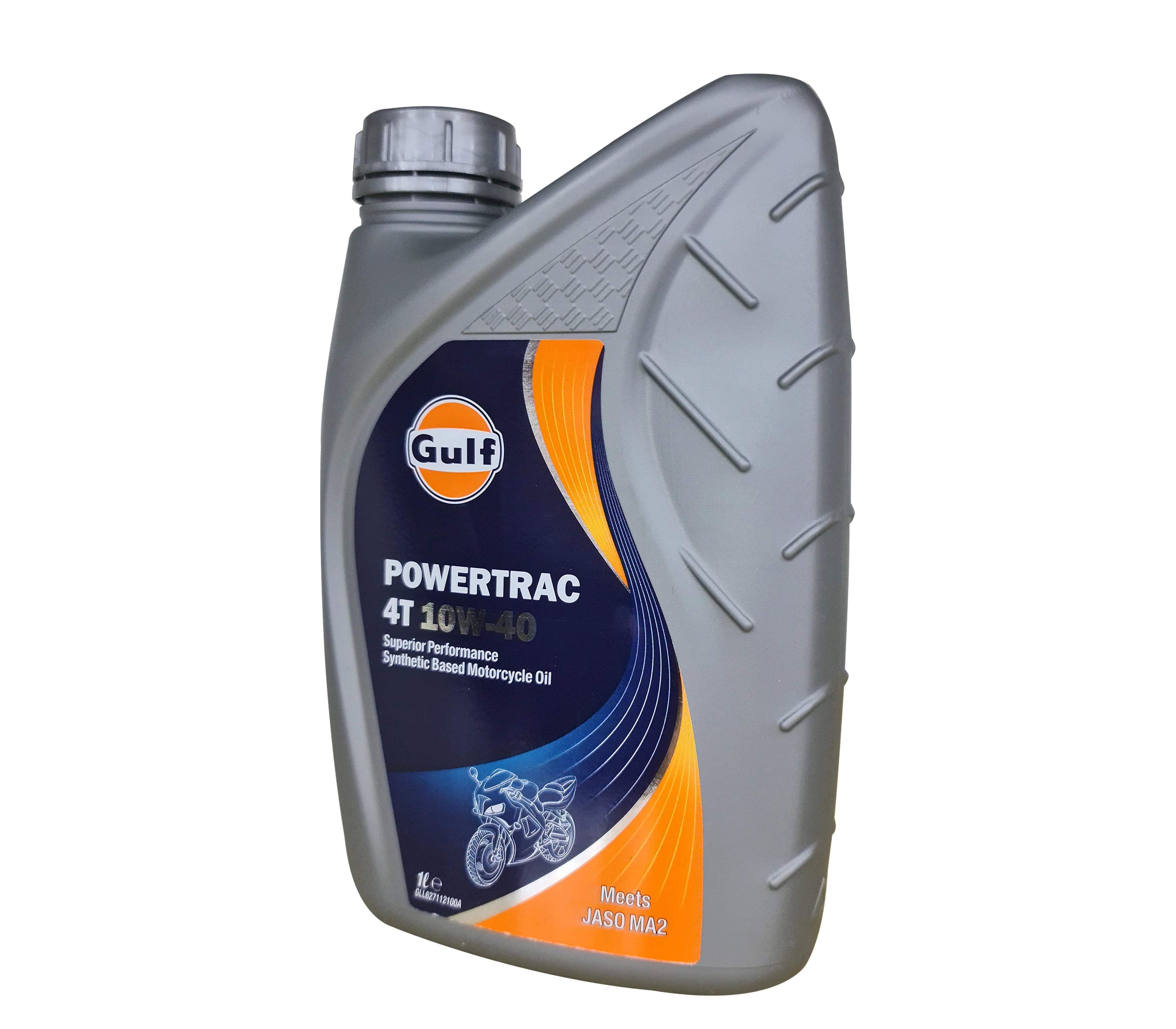 Lubricante para moto POWERTRAC 4T 10W-40 semisintético 1 litro Gulf - Image 4