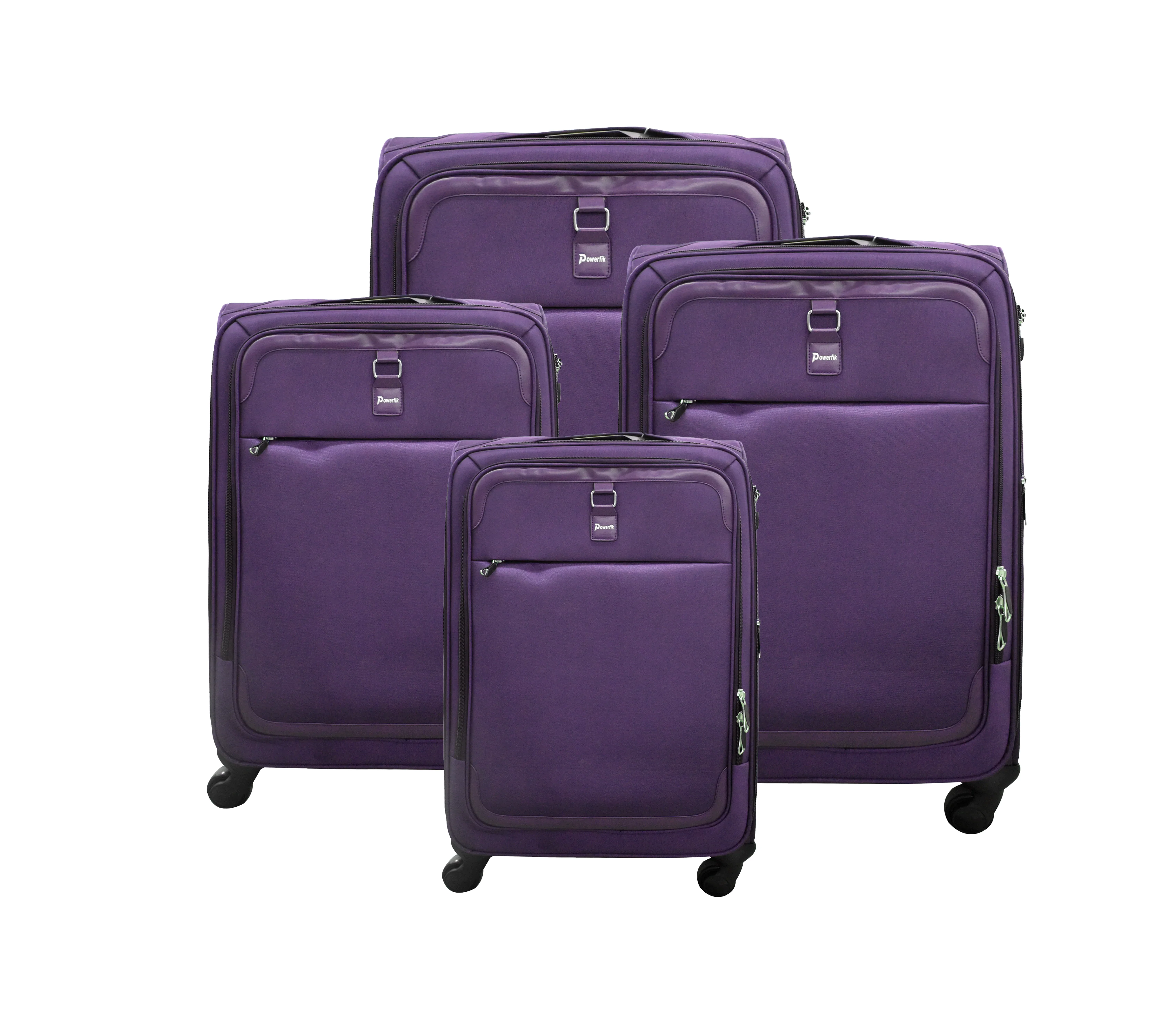 Maleta de viaje en naylon de seda C/cerradura de combinación Powerfik - Image 3